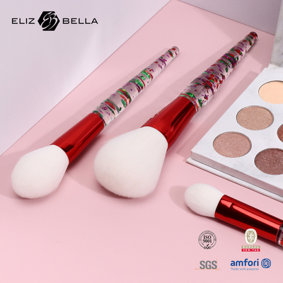 7pcs Makeup Brush Gift Set Beauty Care Máy cầm nhựa Tóc tổng hợp